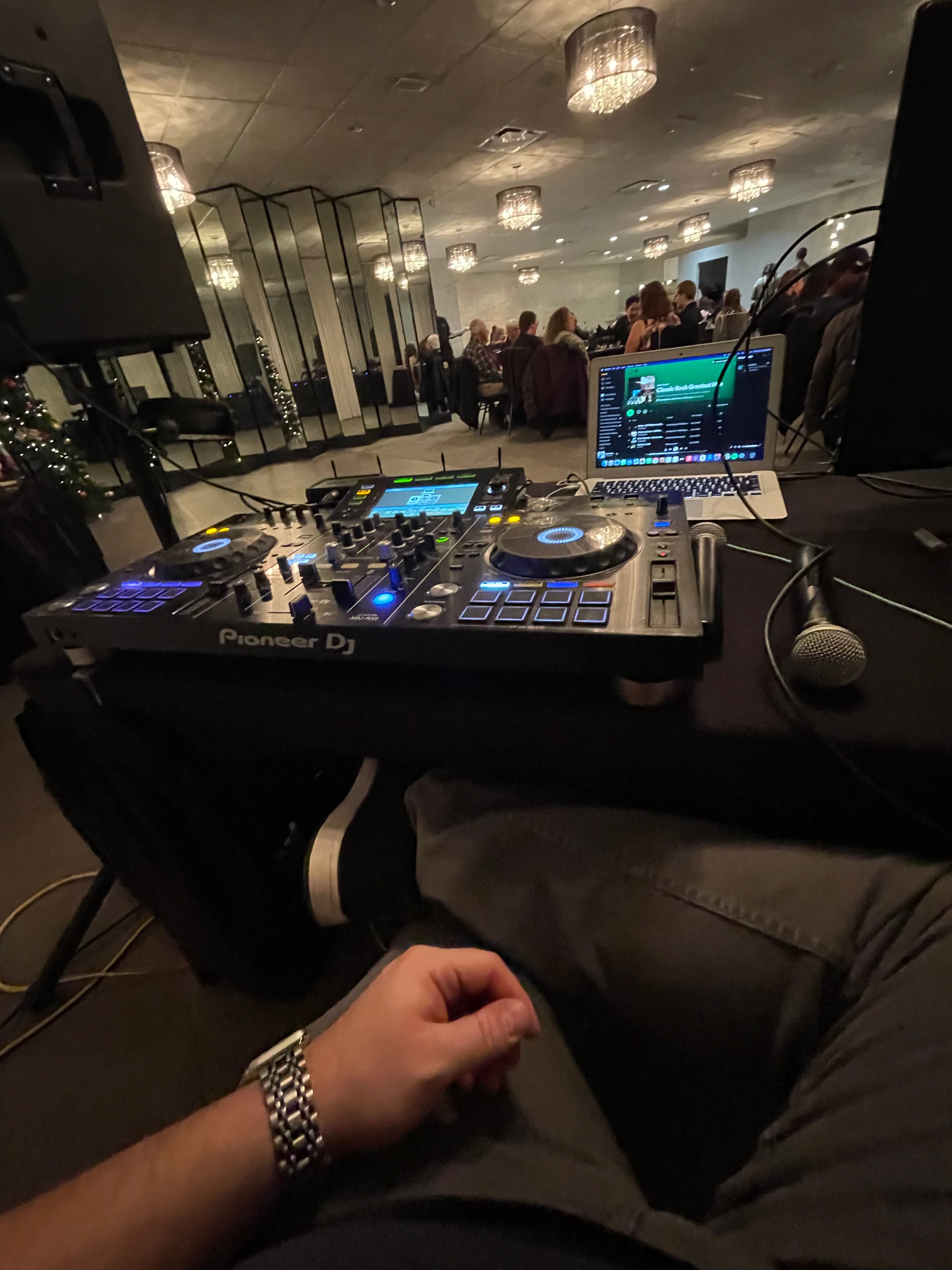 BeatLoops wedding and private event DJ setup